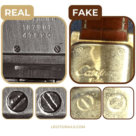 imitation cartier|cartier watch screws identification.